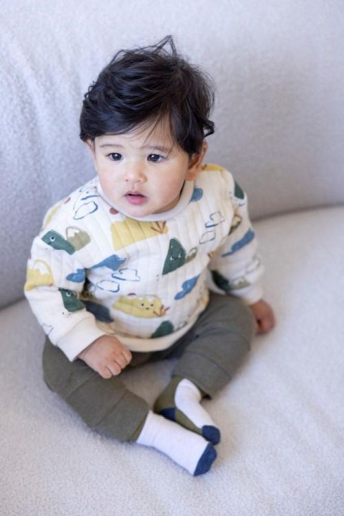 Feetje Broek - Mountain (52202450/Army melange) - WeekendMode