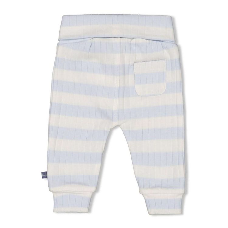 Feetje Broek rib met streep - Blue Ocean (52202496/Blauw) - WeekendMode