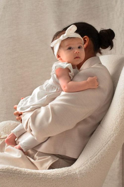 Feetje Jurk crinkle AOP k/m - Delicate Flower (51400579/Offwhite) - WeekendMode