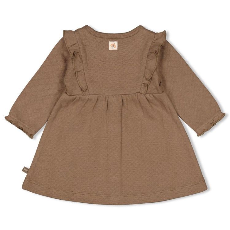 Feetje Jurk ruches - Dancing In The Moonlight (51400557/Bruin) - WeekendMode