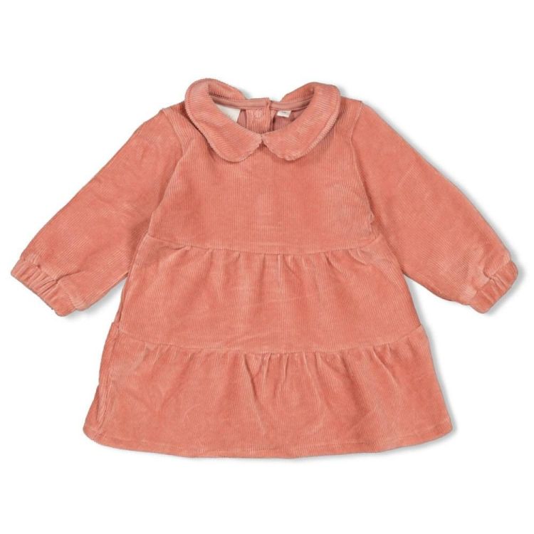 Feetje Jurk velours rib - Woodland Bloom (51400562/Mauve) - WeekendMode
