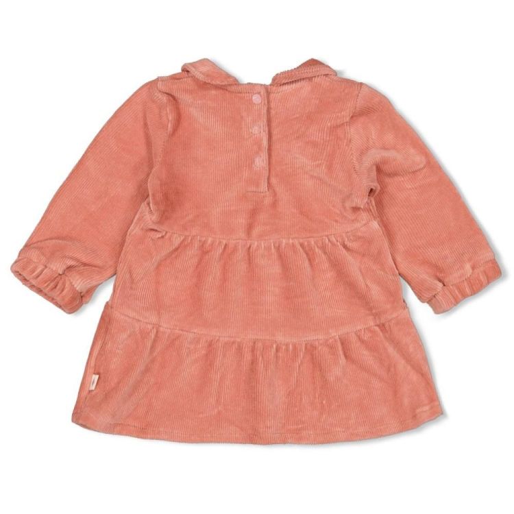 Feetje Jurk velours rib - Woodland Bloom (51400562/Mauve) - WeekendMode