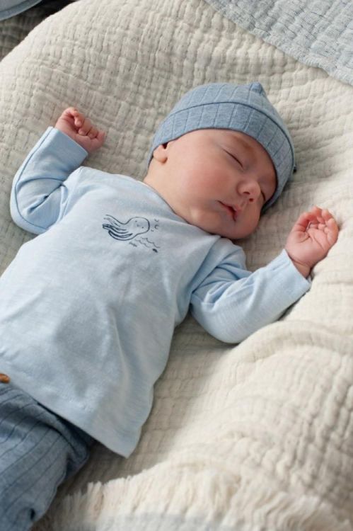 Feetje Longsleeve - Blue Ocean (51602719/Blauw) - WeekendMode