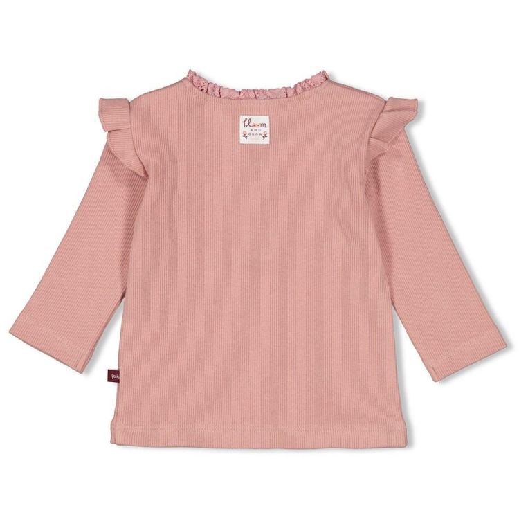 Feetje Longsleeve rib - Blooming Meadow (51602386/Roze) - WeekendMode