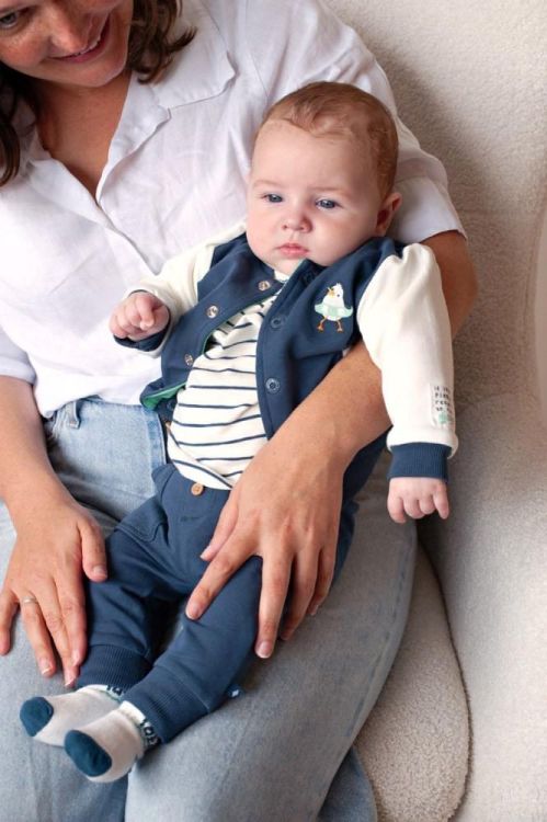 Feetje Omkeerbaar bomberjack - Seaside Happines (51300552/Indigo) - WeekendMode