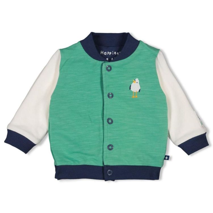 Feetje Omkeerbaar bomberjack - Seaside Happines (51300552/Indigo) - WeekendMode