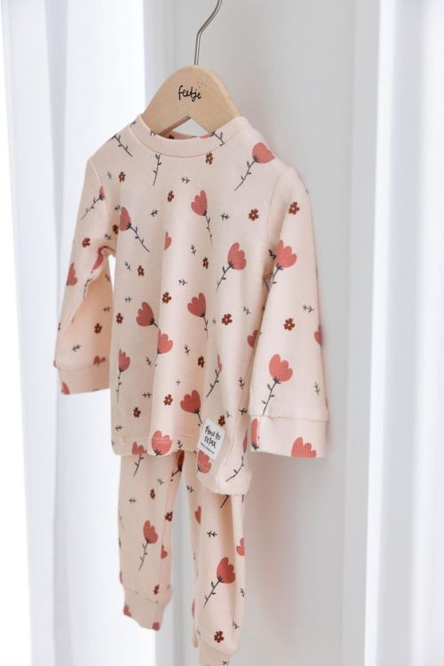 Feetje Pyjama Beau Bloom (50500068/roze) - WeekendMode