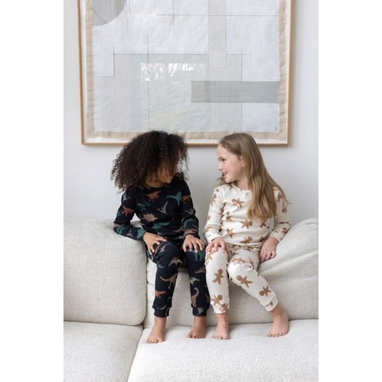 Feetje Pyjama Casey cookie (50500079/Offwhite melange) - WeekendMode