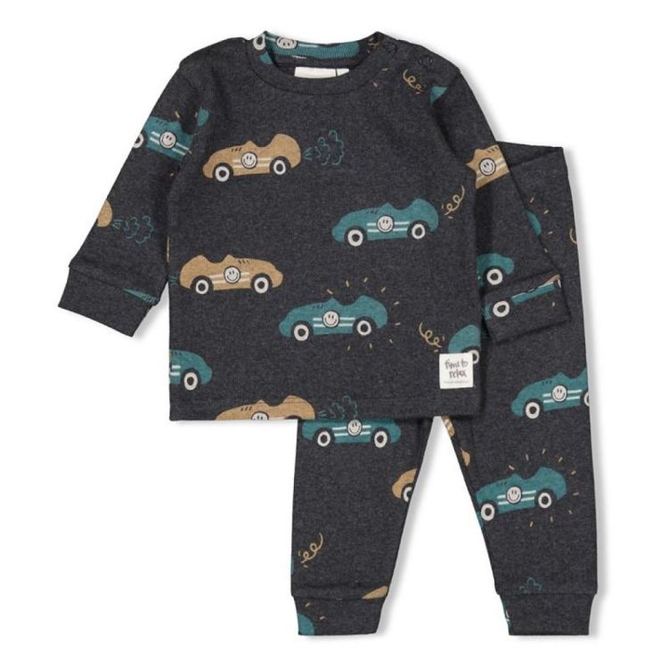 Feetje Pyjama Ricky Racer (50500090/Antraciet Melange) - WeekendMode