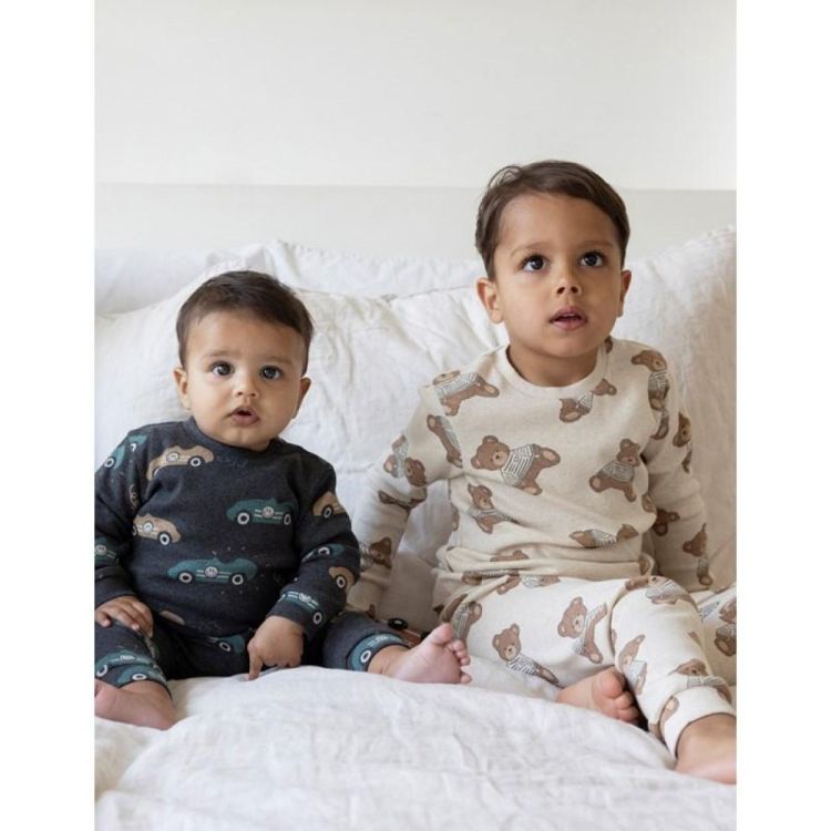 Feetje Pyjama Ricky Racer (50500090/Antraciet Melange) - WeekendMode