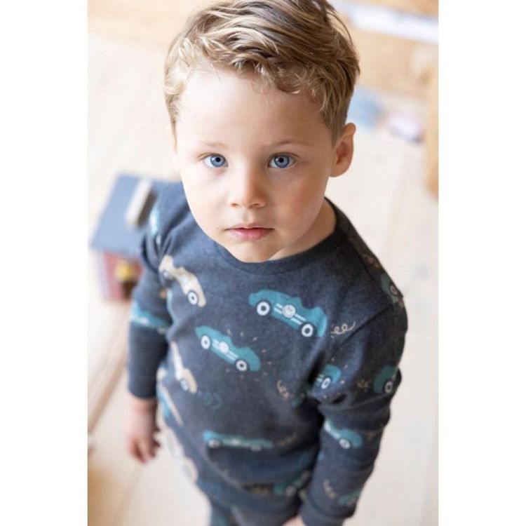 Feetje Pyjama Ricky Racer (505000901/Antraciet Melange) - WeekendMode