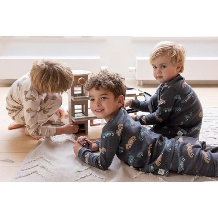 Feetje Pyjama Ricky Racer (505000901/Antraciet Melange) - WeekendMode