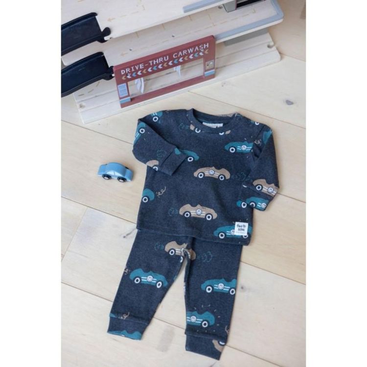 Feetje Pyjama Ricky Racer (505000901/Antraciet Melange) - WeekendMode