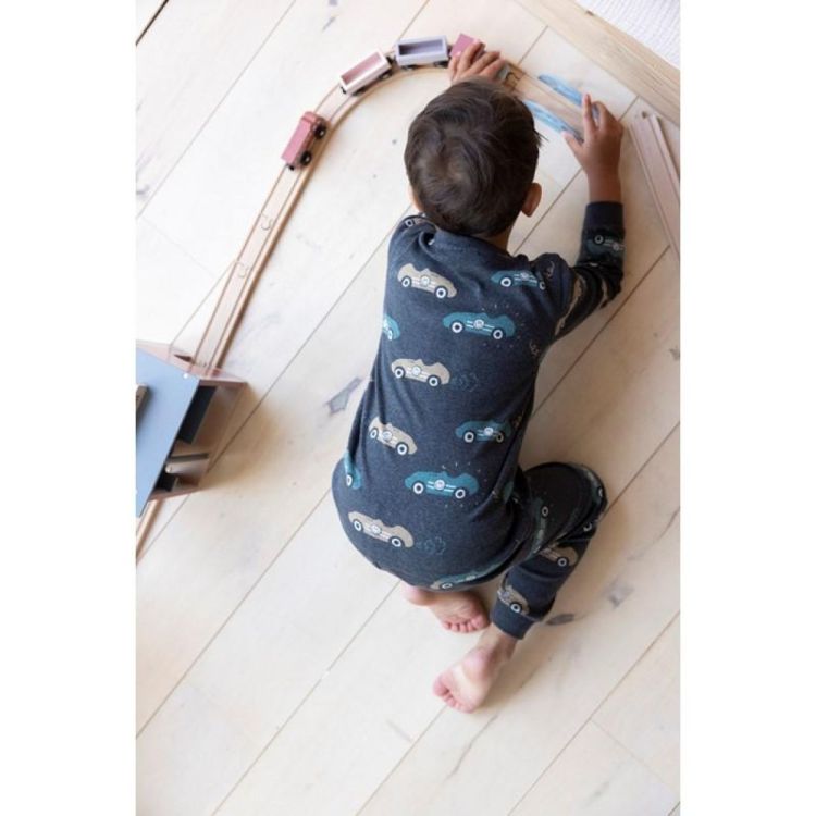 Feetje Pyjama Ricky Racer (505000901/Antraciet Melange) - WeekendMode