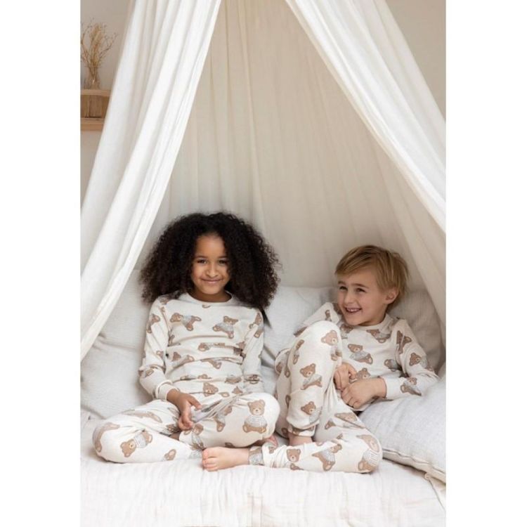 Feetje Pyjama Teddy Bear (505000881/Offwhite Melange) - WeekendMode