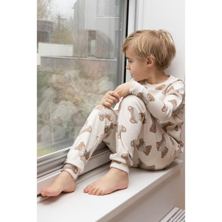 Feetje Pyjama Teddy Bear (505000881/Offwhite Melange) - WeekendMode