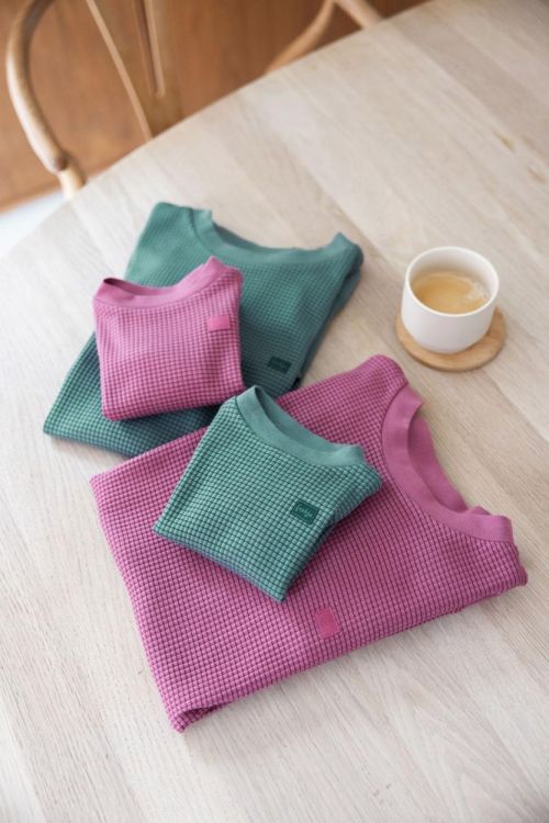 Feetje Pyjama wafel NOS (3055793/Zeegroen) - WeekendMode