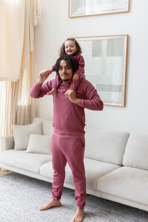 Feetje Pyjama wafel NOS (3055783/Berry) - WeekendMode