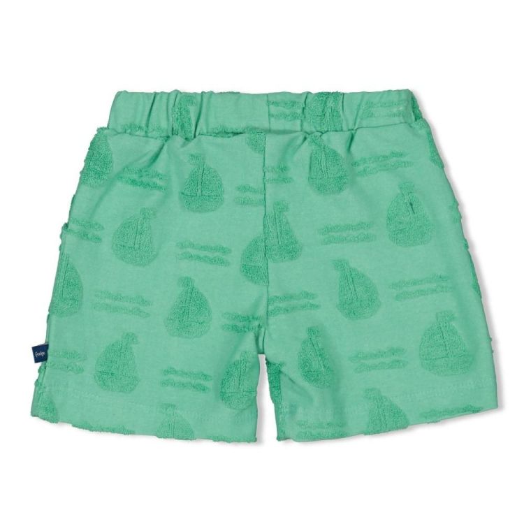 Feetje Short AO badstof - Seaside Happiness (52100467/Groen) - WeekendMode