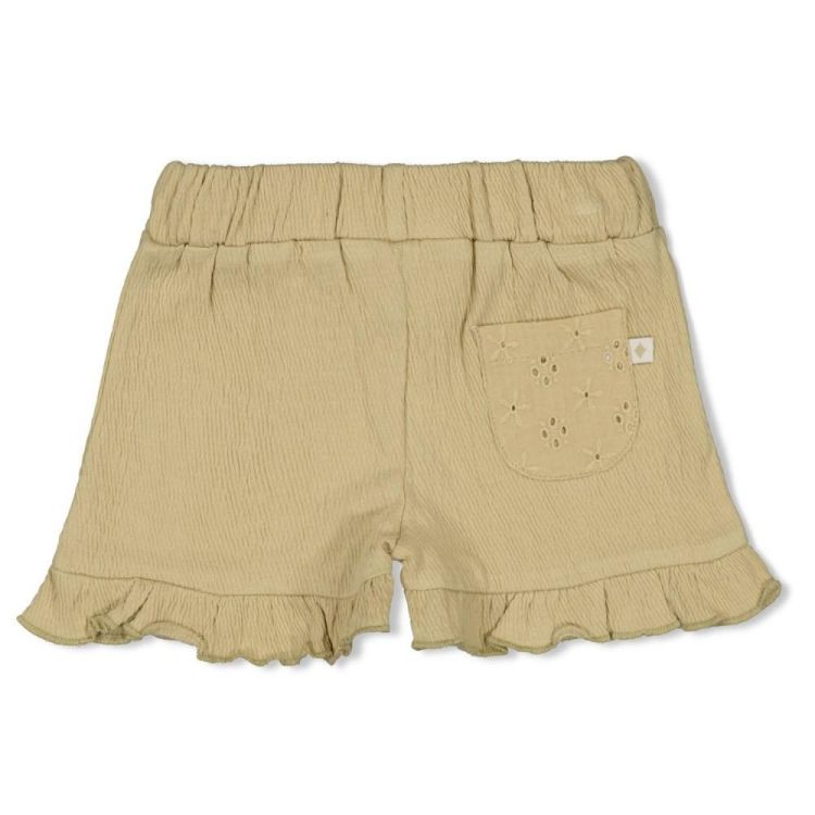 Feetje Short crinkle ruches AOP - Let Your Drea (52100455/Groen) - WeekendMode