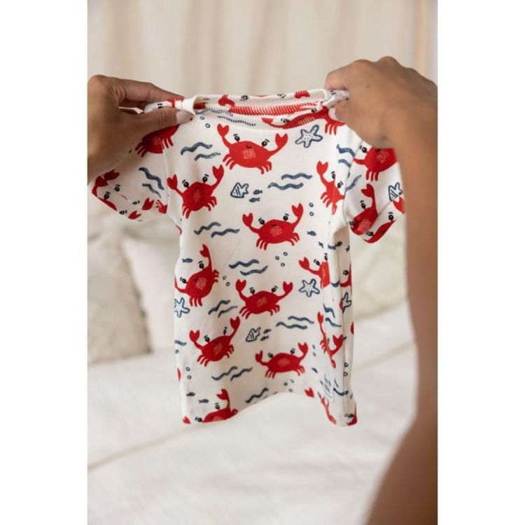Feetje Shortama Cooper Crab Baby (50500082/Offwhite) - WeekendMode