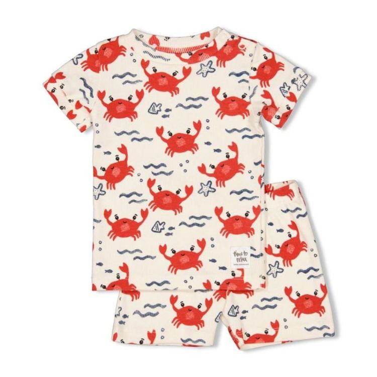 Feetje Shortama Cooper Crab Baby (50500082/Offwhite) - WeekendMode
