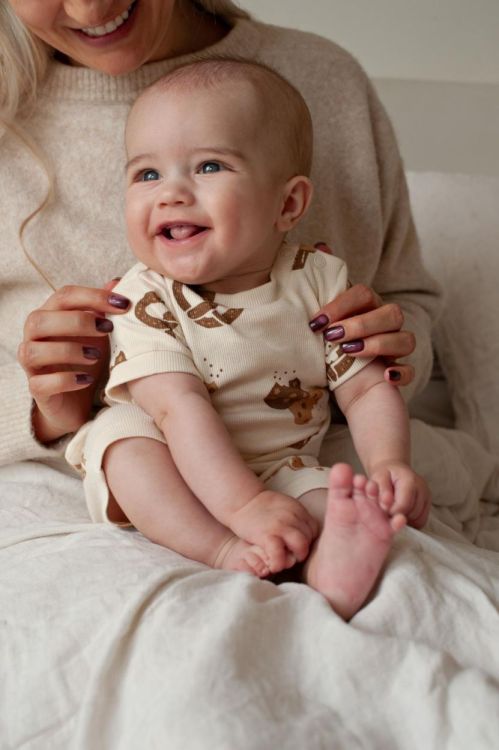 Feetje Shortama Cosy Crumbs (50500093/Beige) - WeekendMode