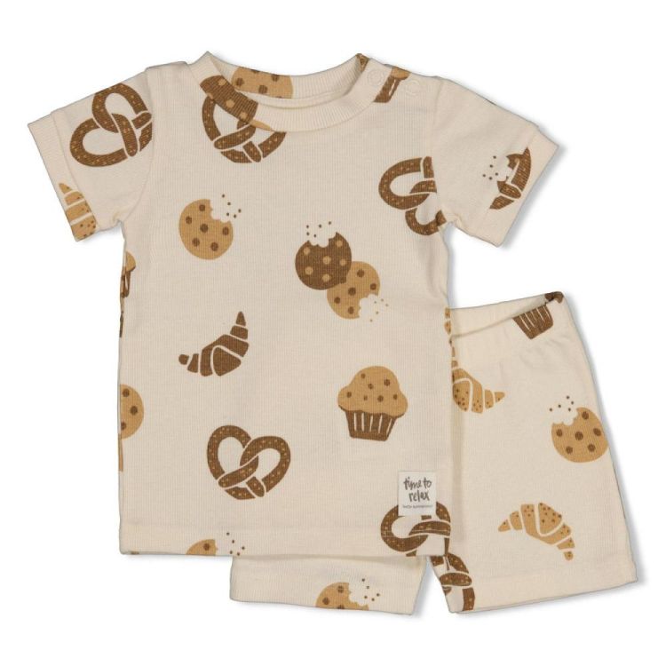 Feetje Shortama Cosy Crumbs (50500093/Beige) - WeekendMode
