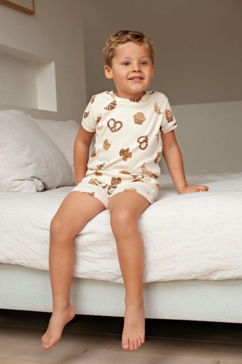 Feetje Shortama Cosy Crumbs (505000931/Beige) - WeekendMode