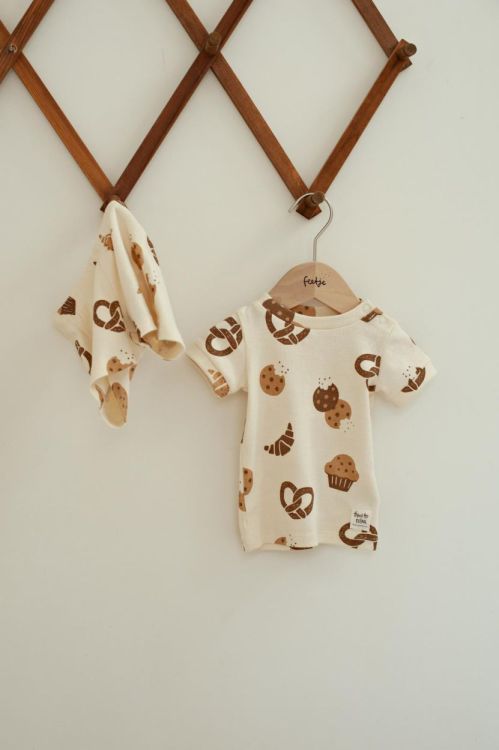 Feetje Shortama Cosy Crumbs (505000931/Beige) - WeekendMode