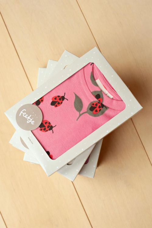 Feetje Shortama Lily Ladybug (50500095/Roze) - WeekendMode