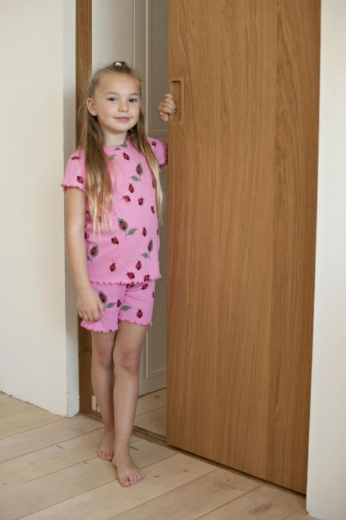 Feetje Shortama Lily Ladybug (505000951/Roze) - WeekendMode