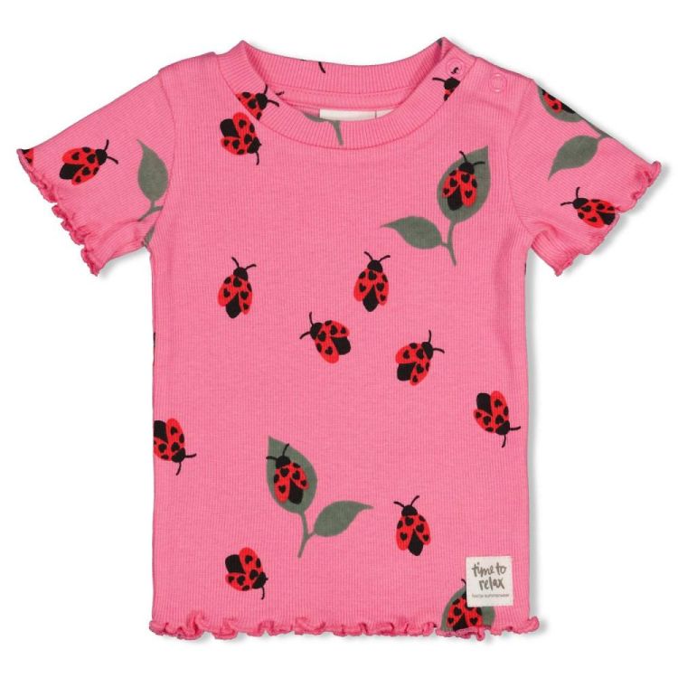 Feetje Shortama Lily Ladybug (505000951/Roze) - WeekendMode