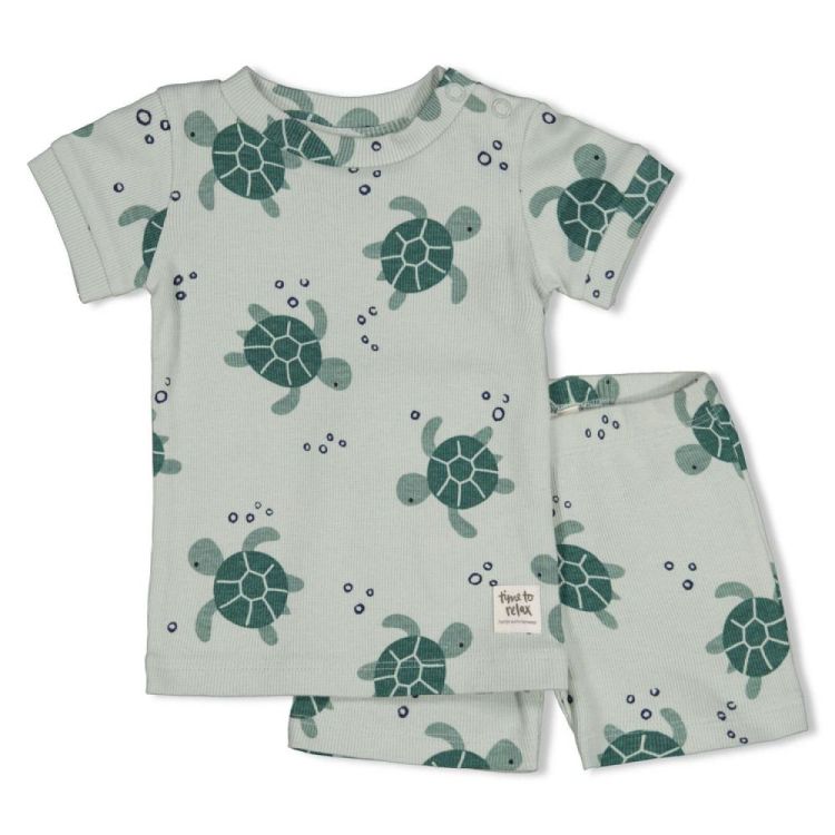 Feetje Shortama Timmy Turtle (50500091/Groen) - WeekendMode