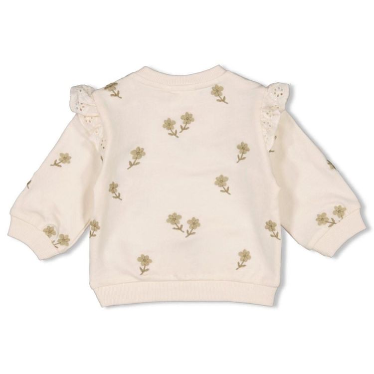 Feetje Sweater AO embroidery relaxed fit - Let (51602703/Offwhite) - WeekendMode