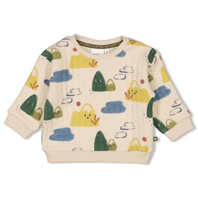 Feetje Sweater AOP - Mountain (51602673/Zand) - WeekendMode