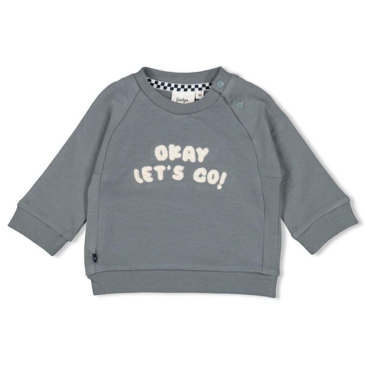 Feetje Sweater - Let's Go! (51602579/Petrol) - WeekendMode