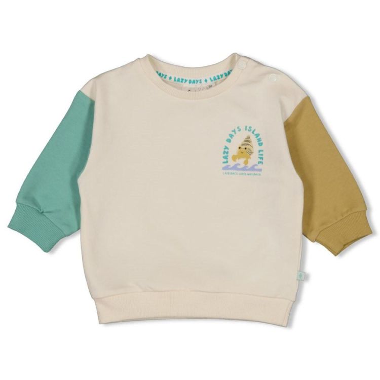 Feetje Sweater relaxed fit - Lazy Days (51602756/Offwhite) - WeekendMode