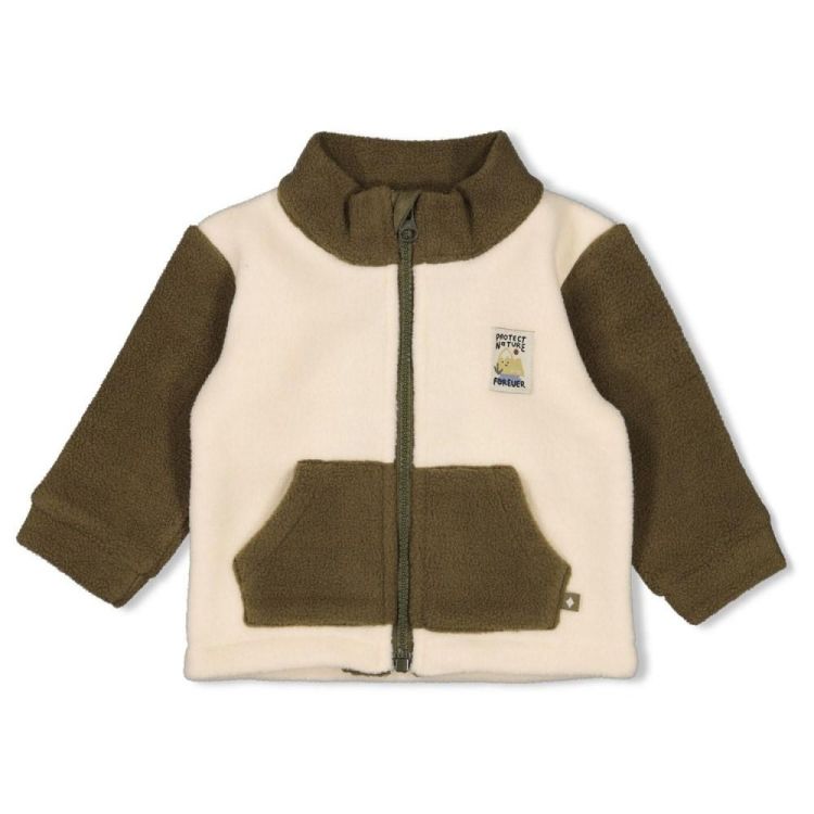 Feetje Sweatvest fleece - Mountain (51300537/Offwhite) - WeekendMode