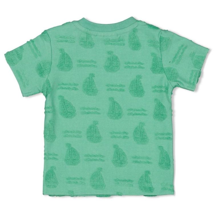 Feetje T-shirt AO badstof - Seaside Happiness (51700996/Groen) - WeekendMode