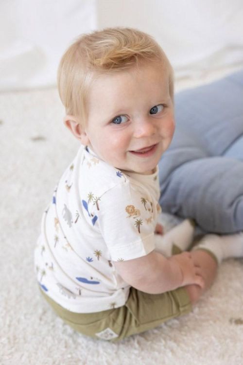 Feetje T-shirt AOP - Safari Savage (51700998/Offwhite) - WeekendMode