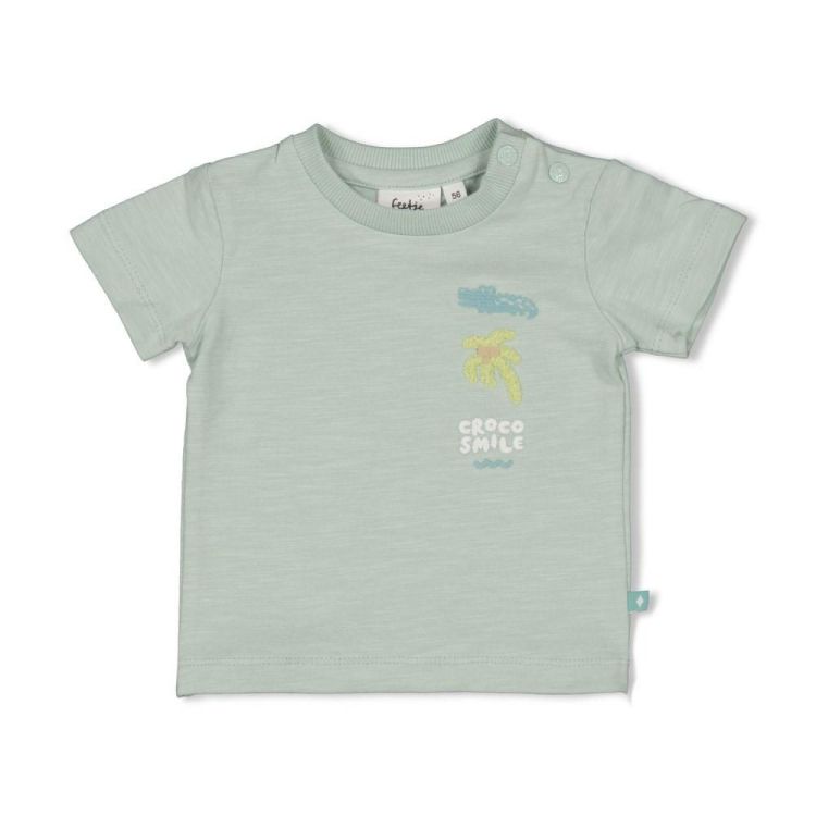 Feetje T-shirt - You Croc my World (51701014/Mint) - WeekendMode