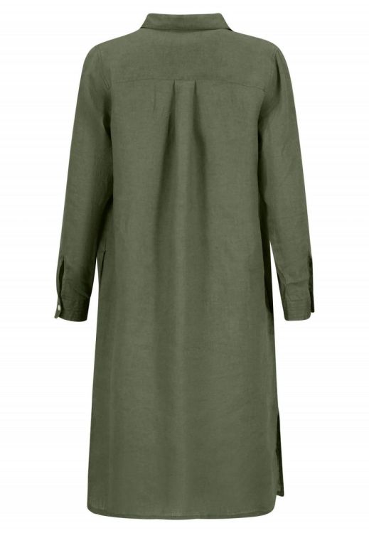 Fynch-Hatton Dress linen longsleeve (2303  2050/703) - WeekendMode