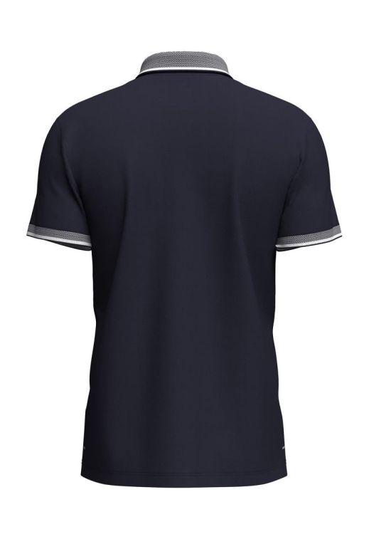 Fynch-Hatton Polo, mercerised, jacquard collar (1604  1909/685) - WeekendMode