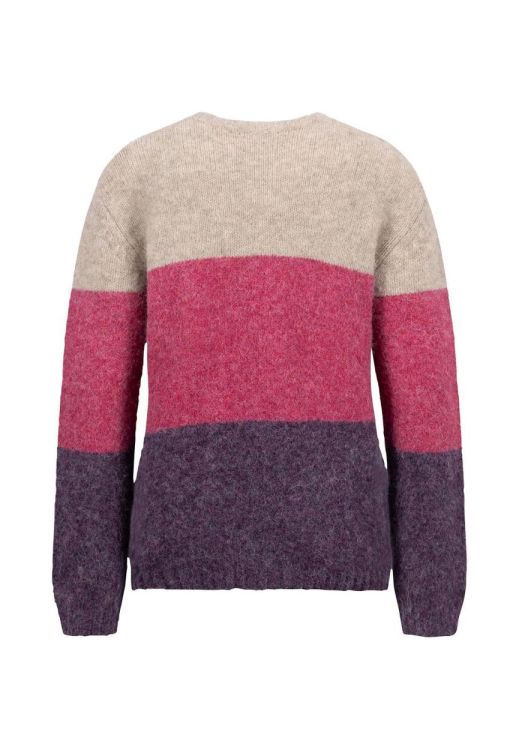 Fynch-Hatton PULLOVER HAIRY COLOUR STRIPE (2409  7428/445) - WeekendMode