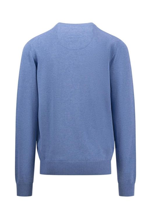 Fynch-Hatton V-Neck NOS (SFPK211/604 Crystal Blue) - WeekendMode