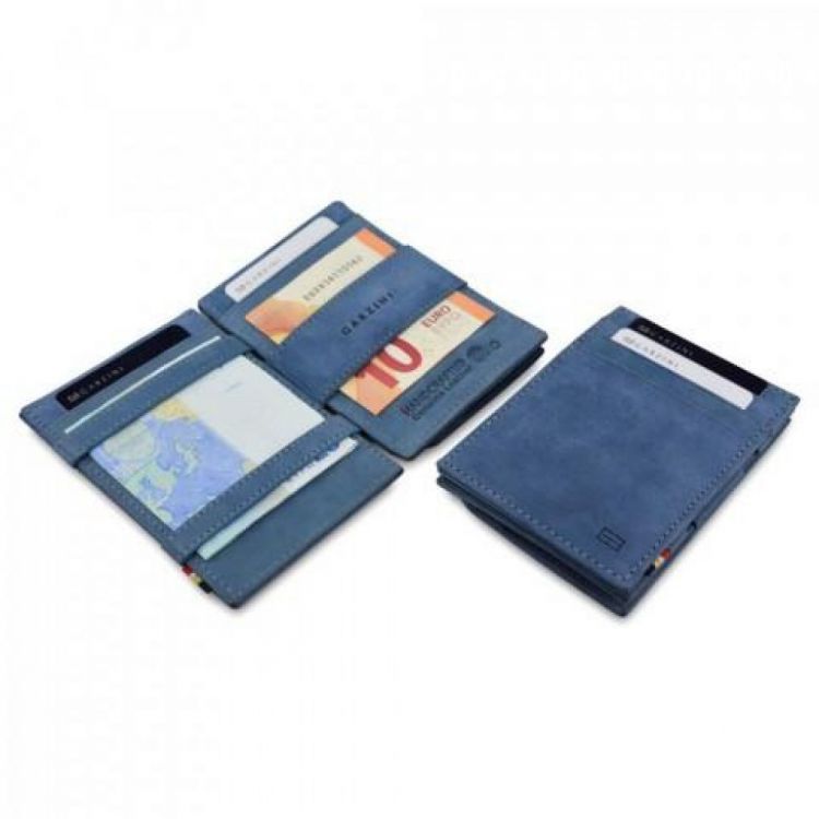 Garzini Essenziale Coin Pocket Magic Wallet (MW-CP1-SBL/sapphire blue) - WeekendMode