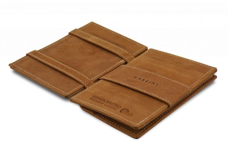 Garzini Essenziale Coin Pocket Magic Wallet (MW-CP1-CBR/camel brown) - WeekendMode