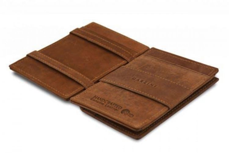 Garzini Essenziale Coin Pocket Magic Wallet (MW-CP1-JBR/java brown) - WeekendMode