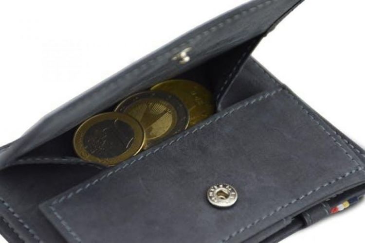 Garzini Essenziale Coin Pocket Magic Wallet (MW-CP1-CB/carbon black) - WeekendMode